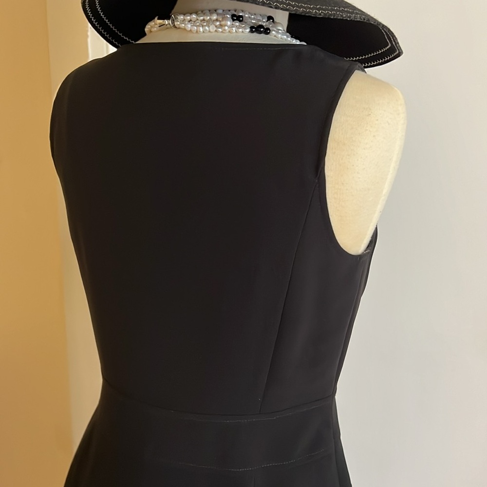 Tahari Arthur S. Levine black dress Size 6🌹 - Picture 7 of 12